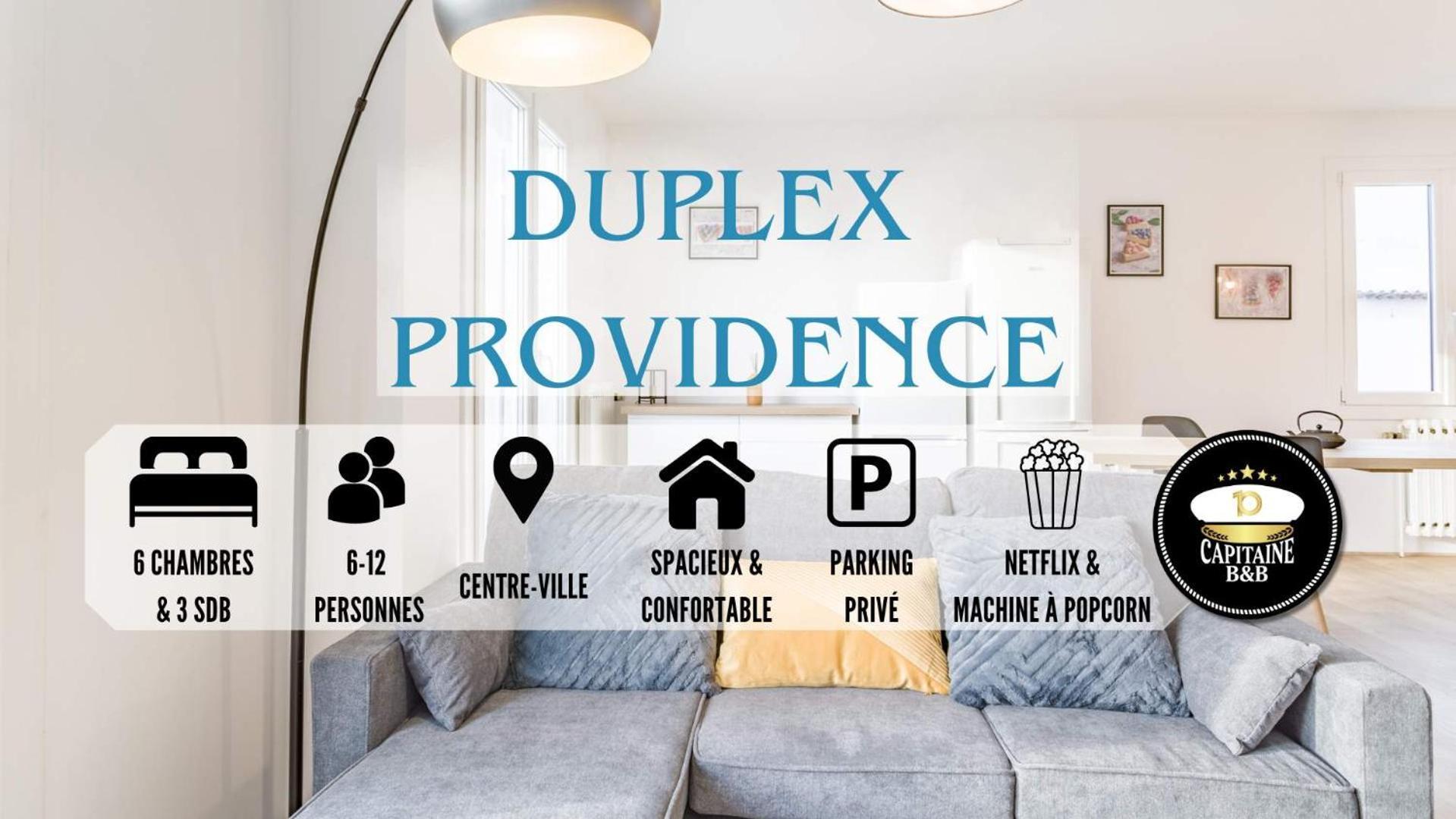 טרואה Duplex Providence - Ideal Groupe - Confort - Parking Prive מראה חיצוני תמונה